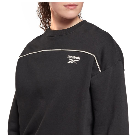 Reebok Γυναικείο φούτερ Piping Pack Crewneck Reebok Γυναικείο φούτερ Piping Pack Crewneck